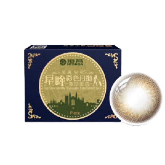 海昌〈城市系列〉彩色月拋隱形眼鏡【1片裝】2盒