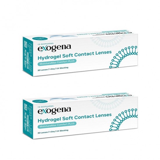 exogena〈愛普洛〉透明日拋隱形眼鏡【30片裝】2盒加送5片裝2盒