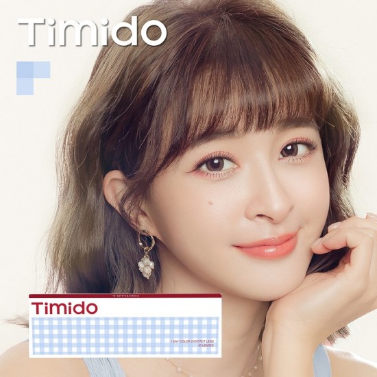 Timido〈媞蜜多〉彩色日拋隱形眼鏡【10片裝】2盒