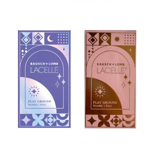 博士倫〈遊樂園〉彩色月拋隱形眼鏡【1片裝】2盒