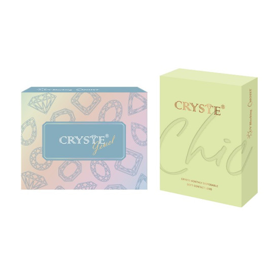 晶瞳〈CRYSTE〉彩色月拋隱形眼鏡【1片裝】2盒 晶瞳〈CRYSTE〉彩色月拋隱形眼鏡【1片裝】2盒
