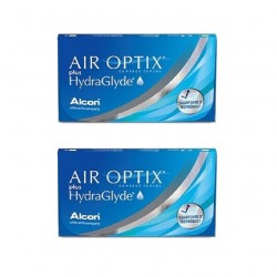 愛爾康AIR OPTIX〈舒視氧〉親水聚合隱形眼鏡【3片裝】2盒