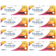 愛爾康FRESHLOOK®〈星綻系列〉彩色日拋隱形眼鏡【10片裝】8盒組