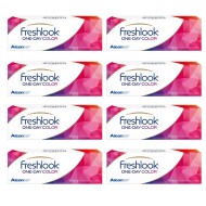 愛爾康FRESHLOOK®〈睛艷系列〉彩色日拋隱形眼鏡【10片裝】8盒組