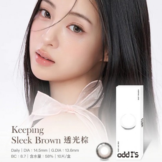 Lenstown〈oddI's月牙系列〉彩色日拋隱形眼鏡【10片裝】2盒