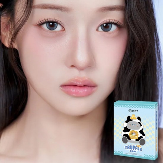 OPT〈玩食系列〉彩色月拋隱形眼鏡【2片裝】4盒送2盒共6盒