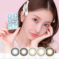 CandyMagic〈Secret系列〉彩色月拋隱形眼鏡【1片裝】2盒
