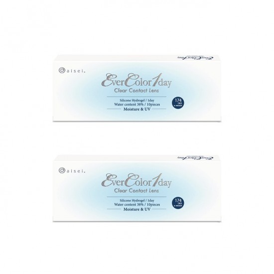 EverColor〈艾薇卡〉矽水膠日拋隱形眼鏡【10片裝】2盒