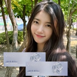 愛能視〈水涵亮〉矽水膠日拋隱形眼鏡【30片裝】5盒送1盒共6盒(加贈售服30片裝)