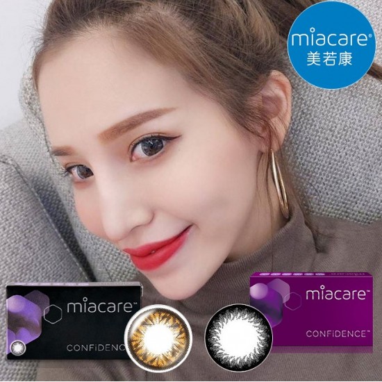 美若康 綻美 矽水膠彩色月拋隱形眼鏡 1片裝 6盒送2盒